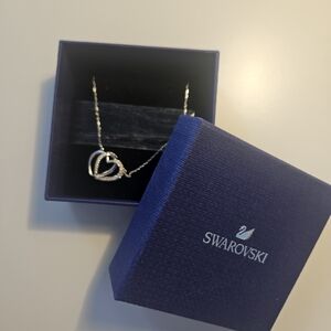 Swarovski Silver Heart Necklace